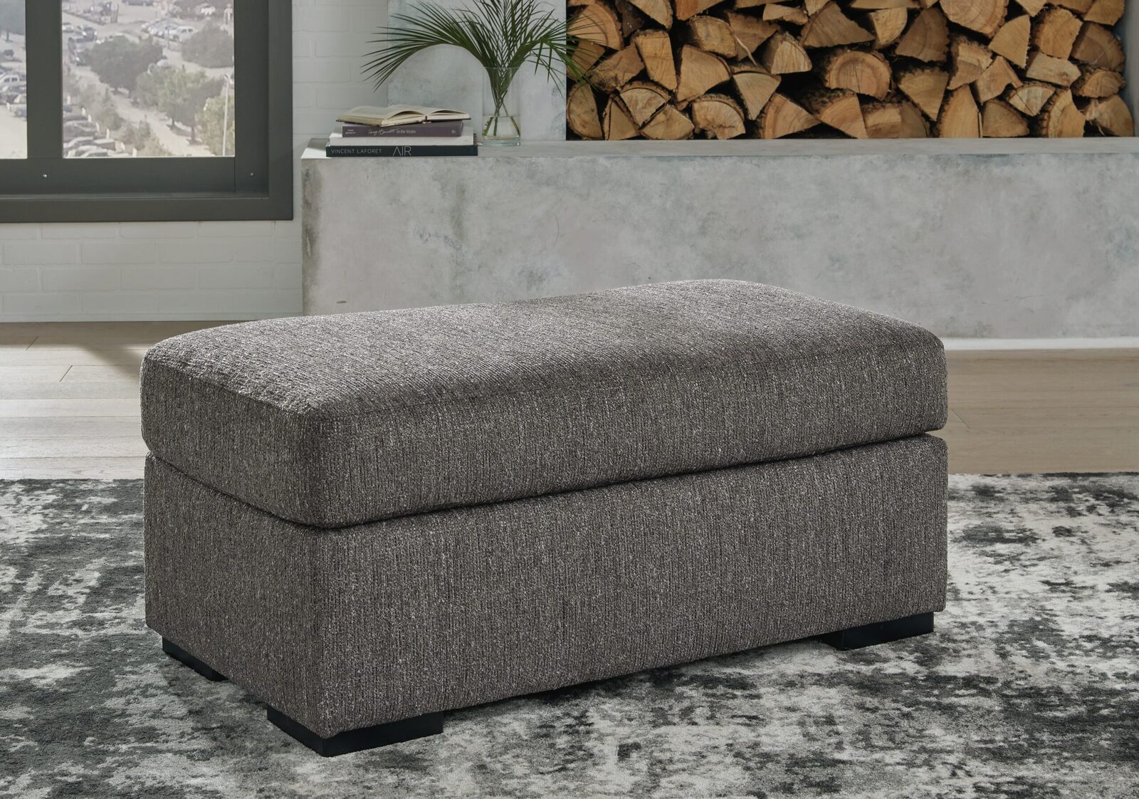 Gardiner - 2 Pc. - Chair And A Half, Ottoman - Pewter - Image 5