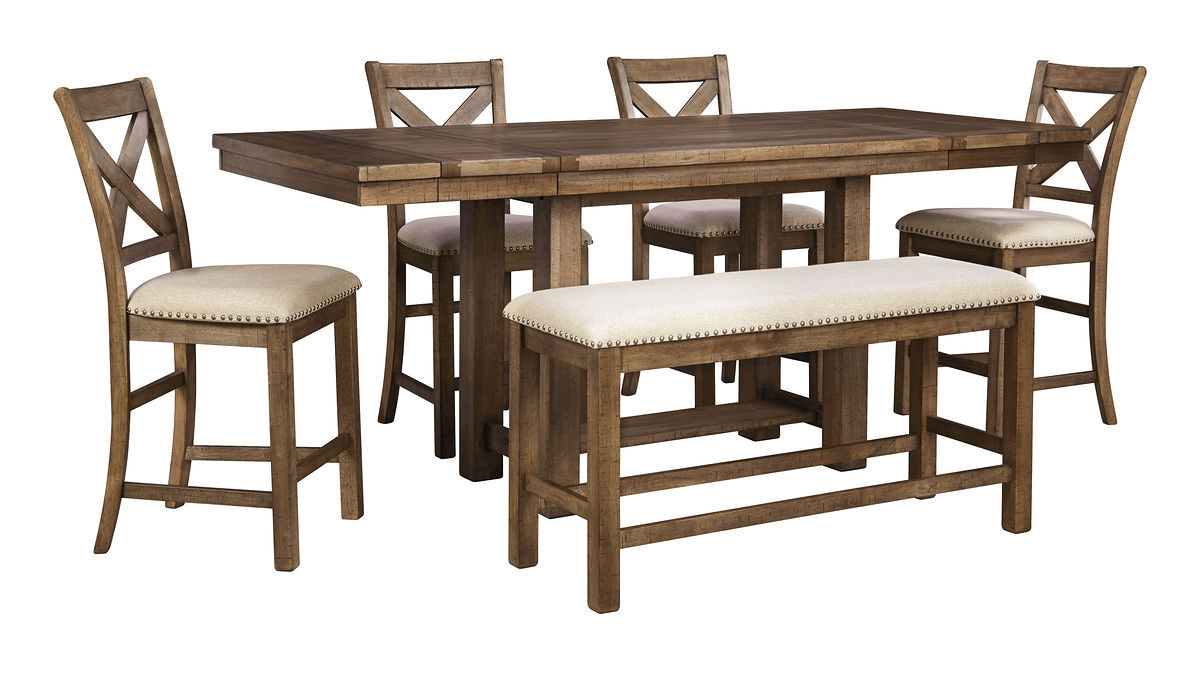 Moriville - Rectangular Dining Table Set - Counter Height - Image 2