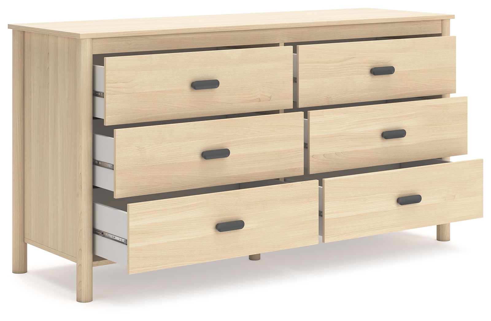 Cabinella - Six Drawer Dresser - Tan - Image 4