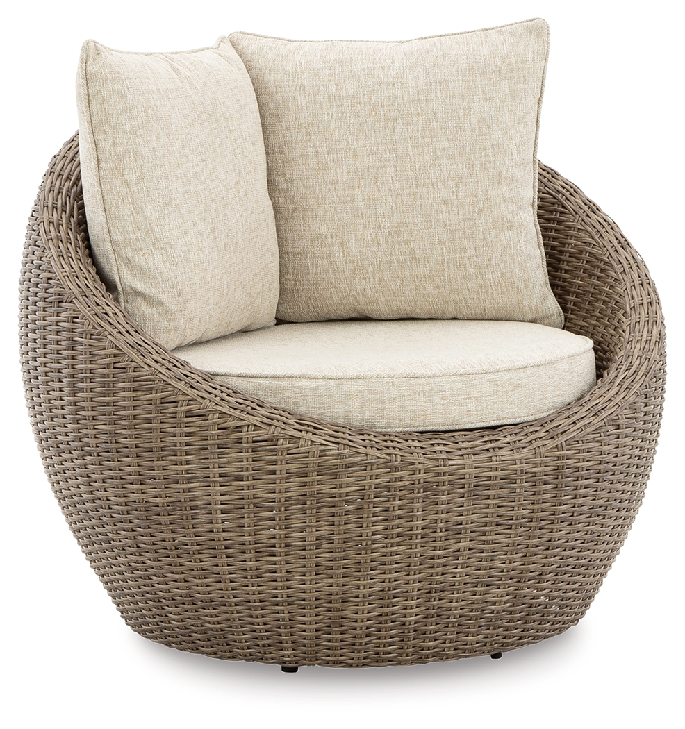 Danson - Swivel Lounge With Cushion - Image 3