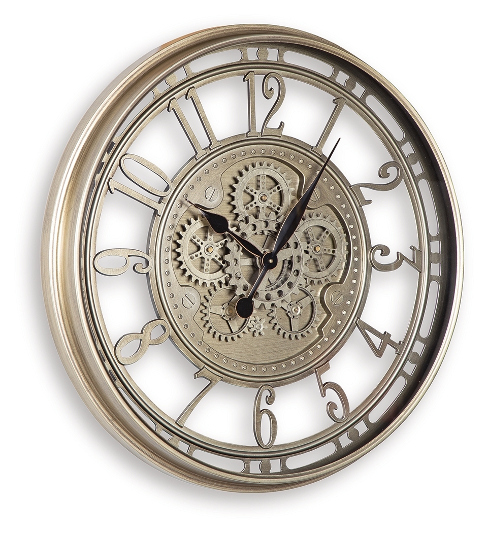 Gilover - Wall Clock - Champagne Finish - Image 3