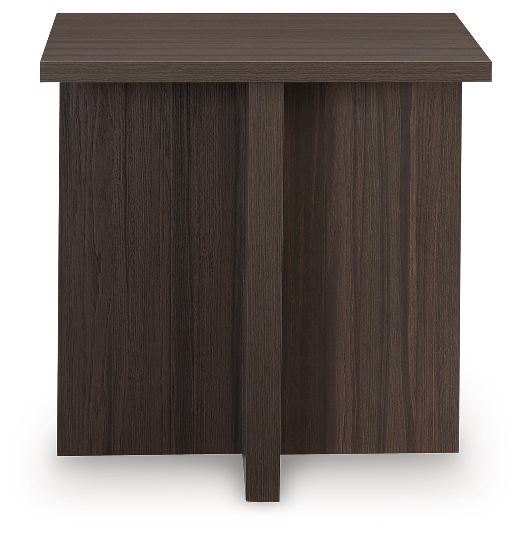 Zendex - Occasional Table Set (Set of 2) - Brown - Image 6