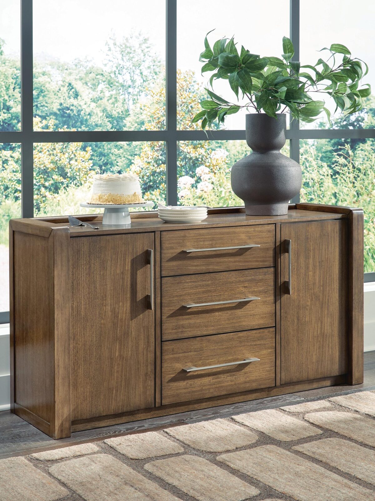 Marxmore - Dining Room Server - Brown - Image 2