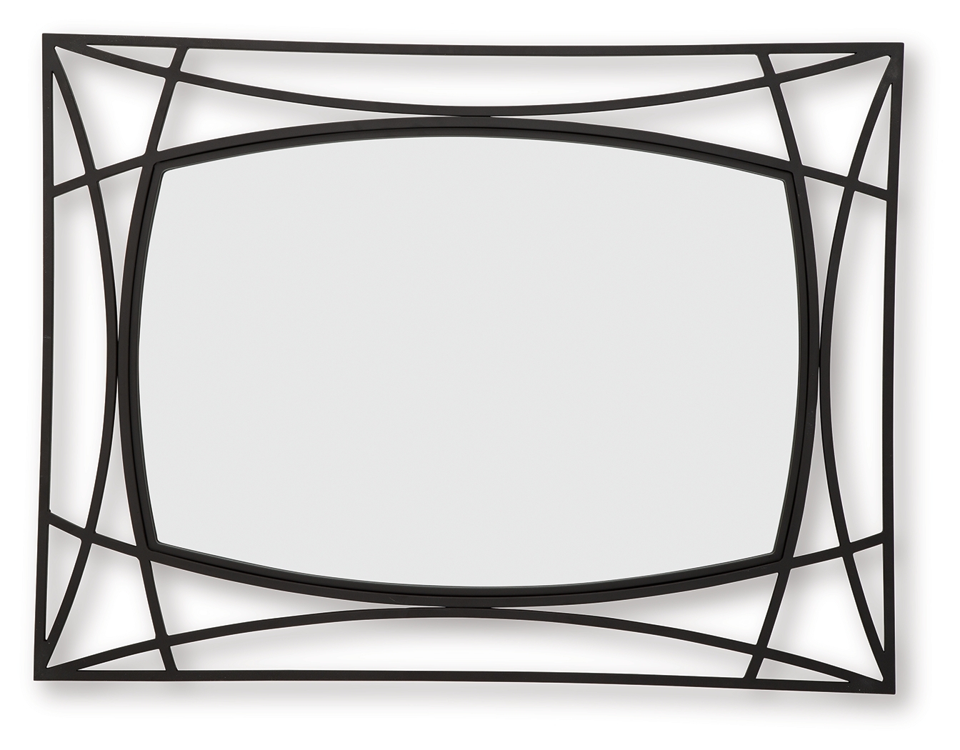 Freenville - Accent Mirror - Black - Image 4
