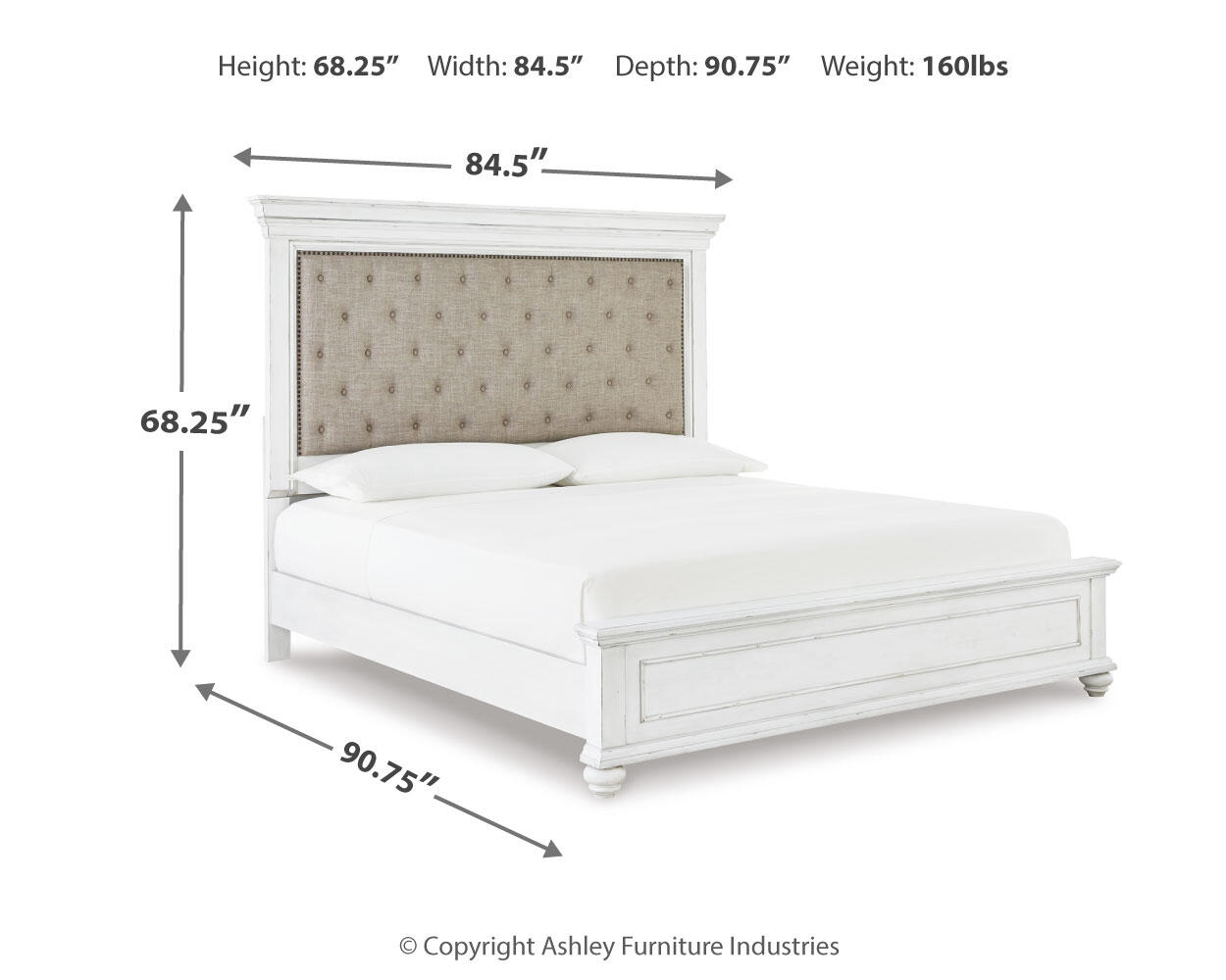 Kanwyn - Upholstered Panel Bed - Image 20