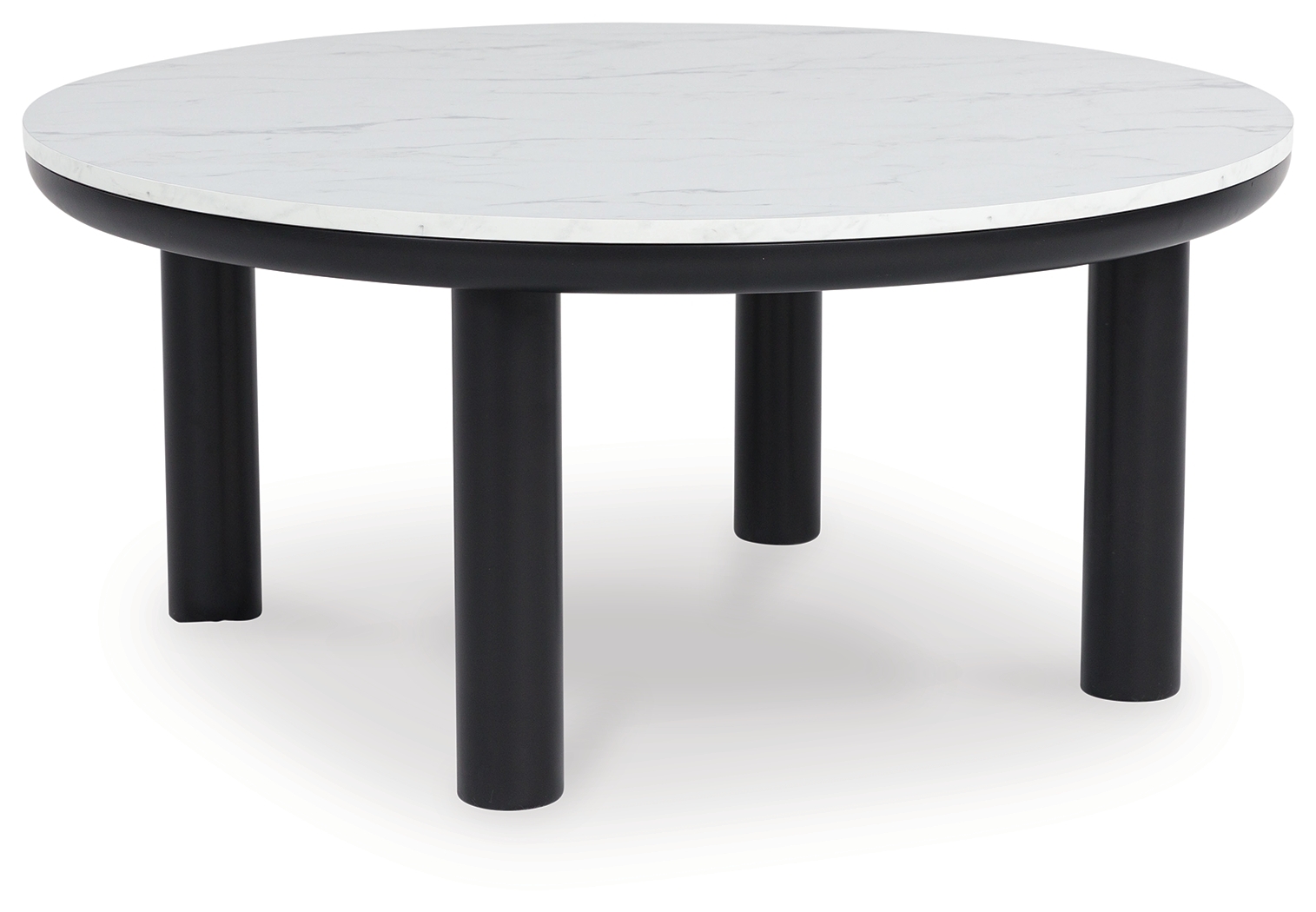 Xandrum - Occasional Table Set (Set of 3) - Black / White - Image 3