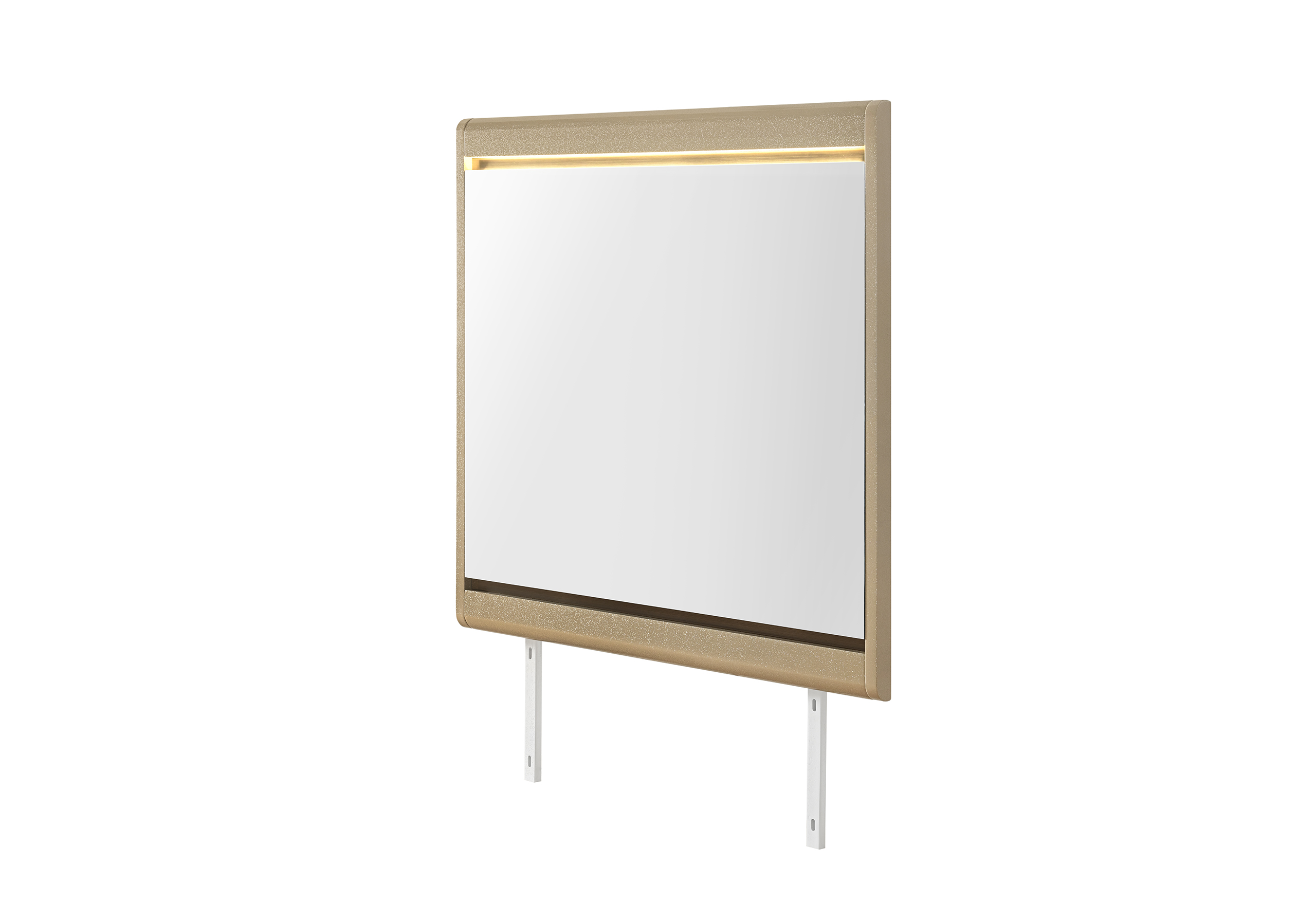 Genesis - Mirror With LED - Gold - Image 3