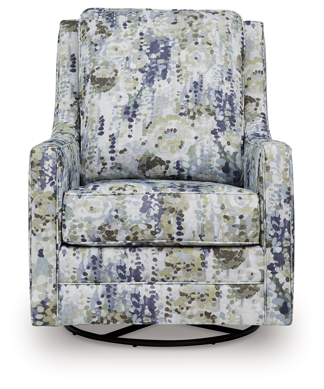Dustinford - Swivel Glider Accent Chair - Multi - Image 3