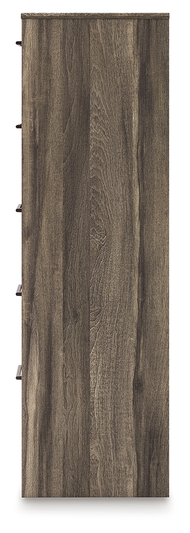 Elbrim - Five Drawer Chest - Brown - Image 7