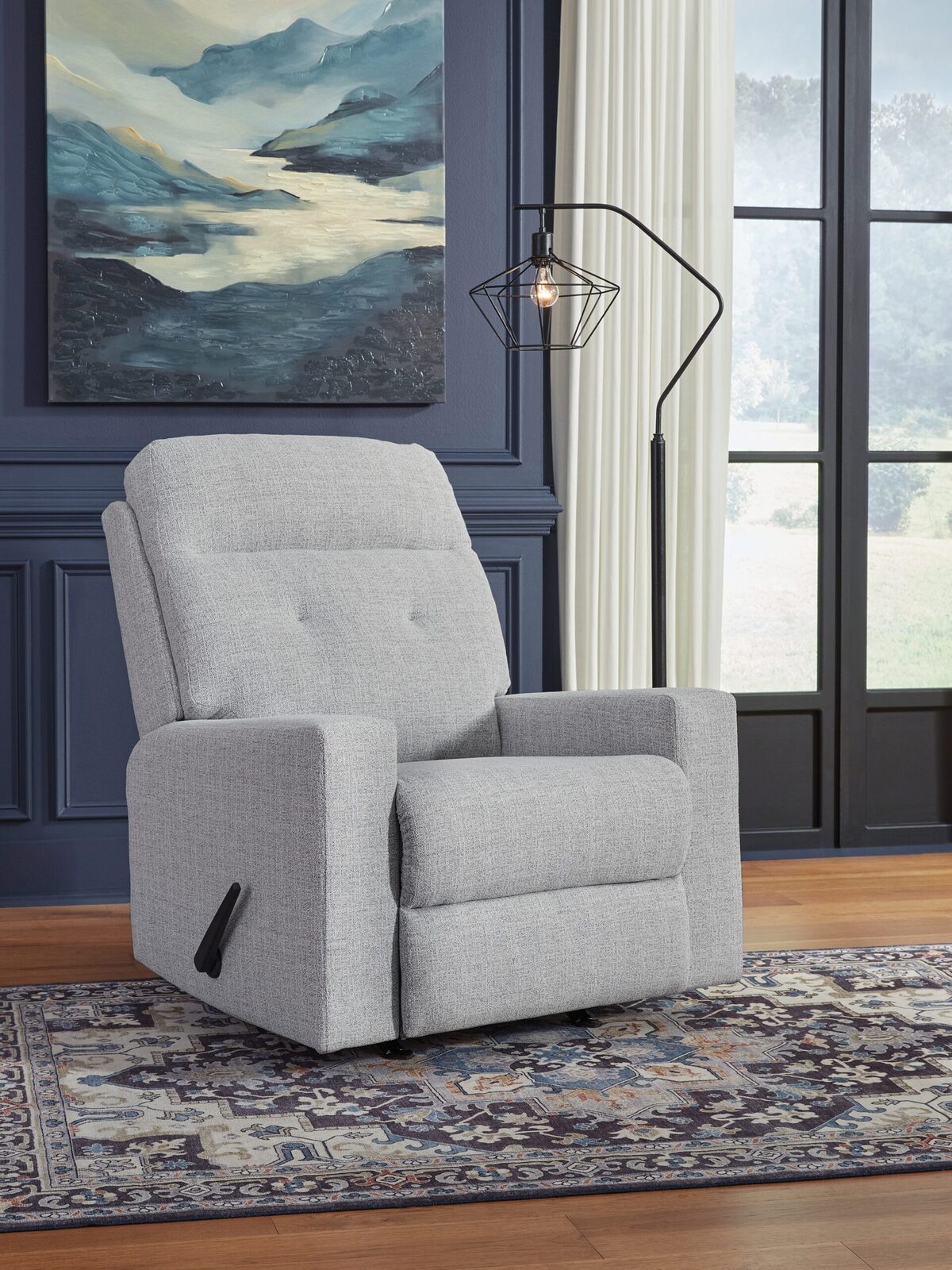 Skillins - Rocker Recliner - Stone - Image 2
