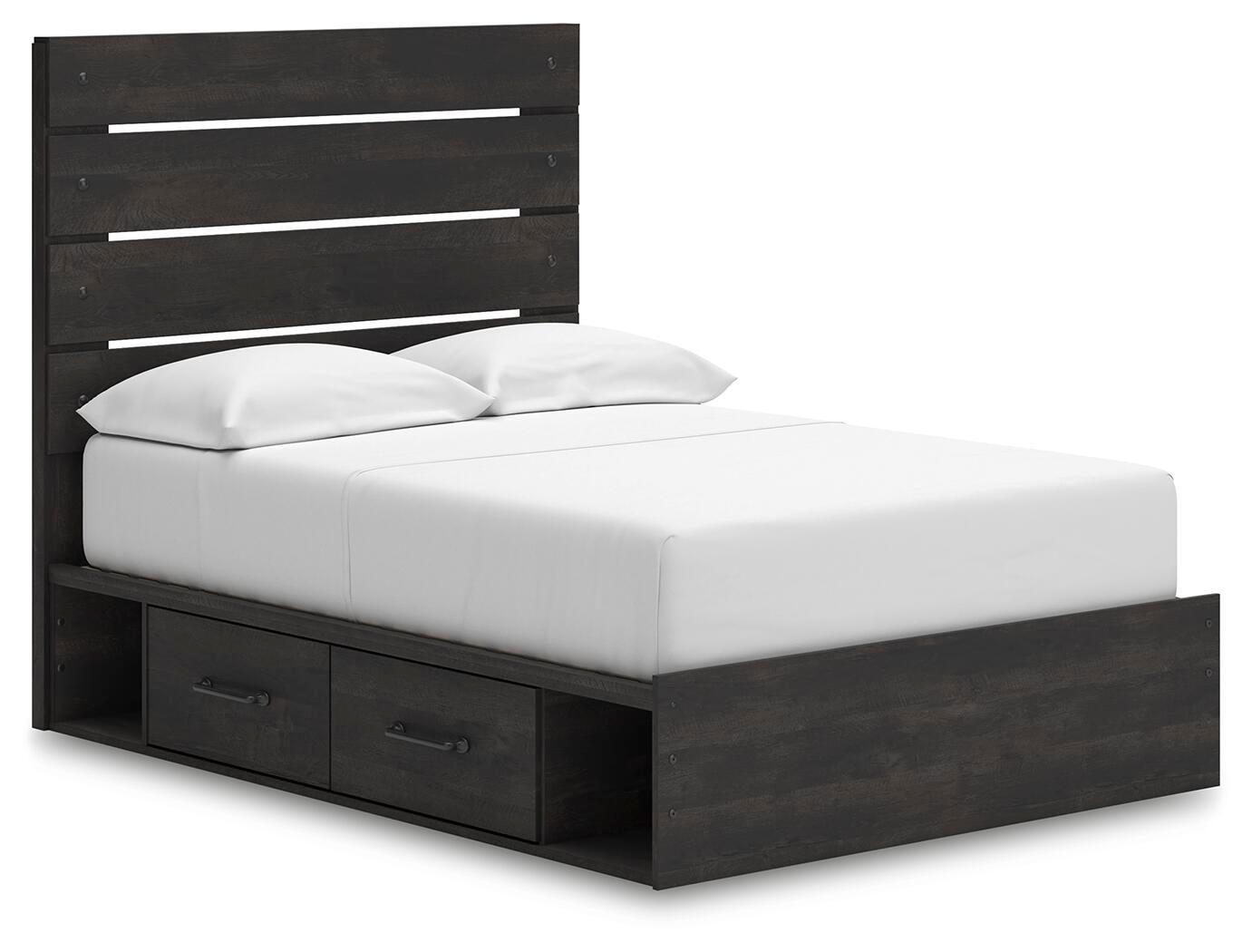 Hollivern - Panel Bed With Storage - Image 2