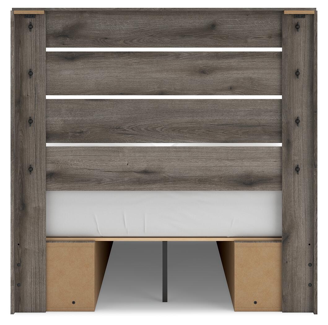 Graystorm - Panel Bed With Storage - Image 9
