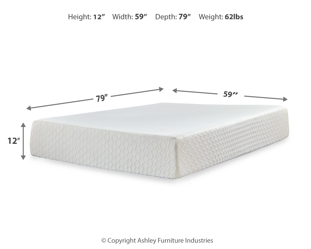 Chime 12 Inch Memory Foam - Memory Foam Mattress - Image 25
