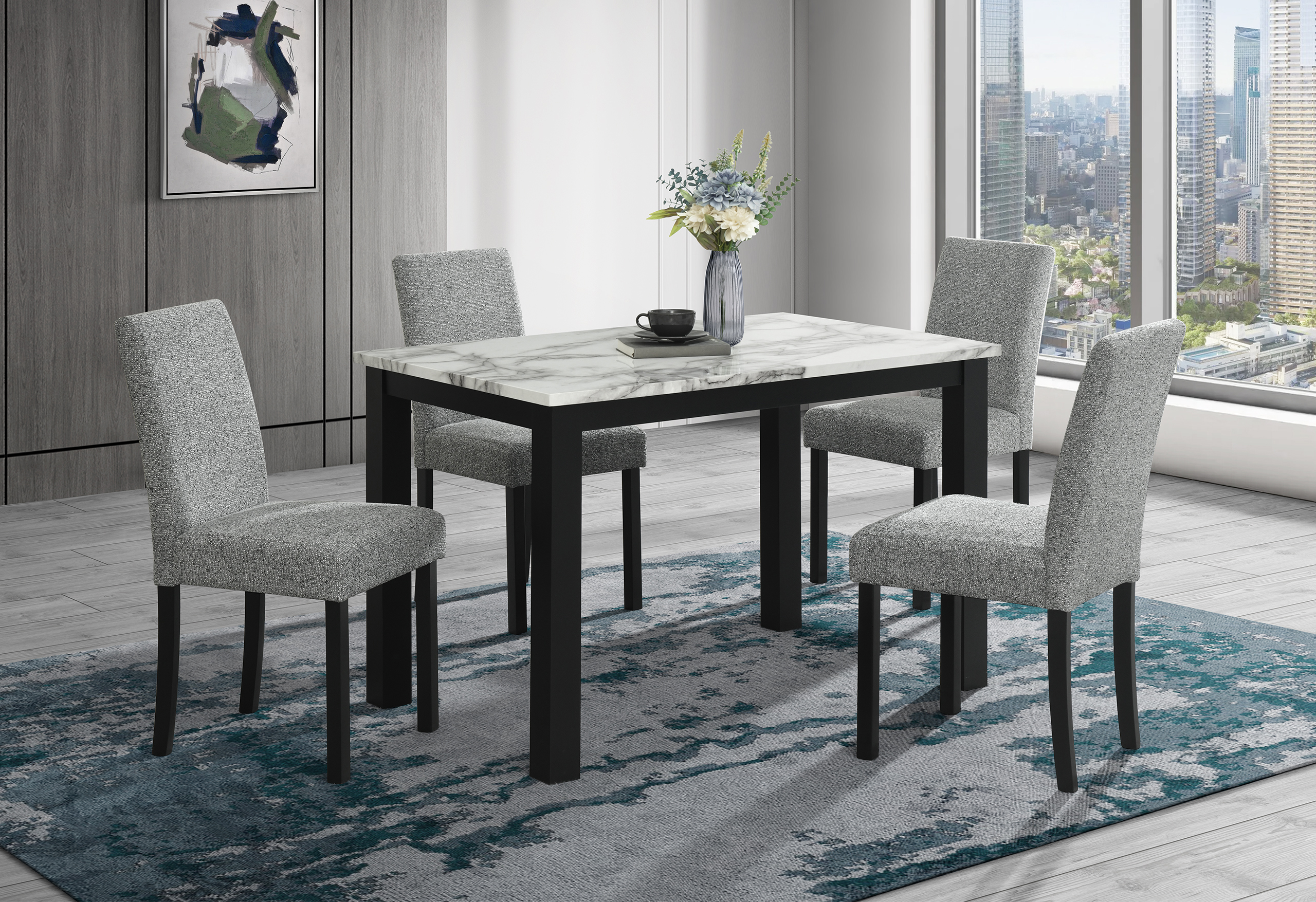 D8032 - 2 Piece Dining Room Set (Dining Table And Dining Chair)