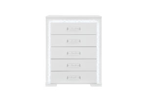 Naomi - Chest With LED - Silver