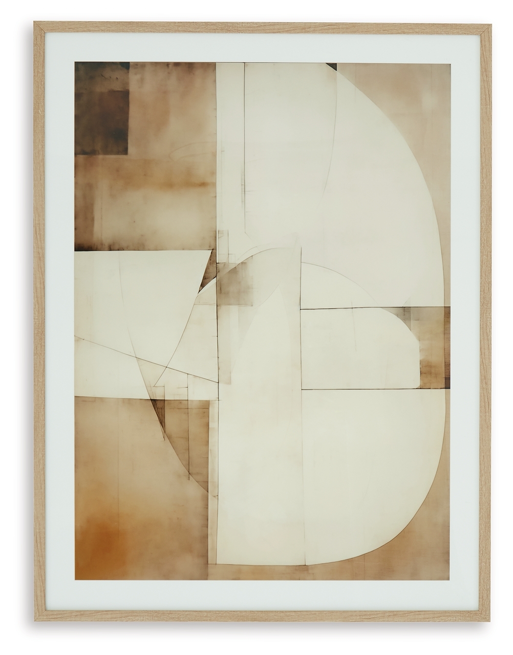 Corlain - Wall Art - Brown / Tan / White - Image 5