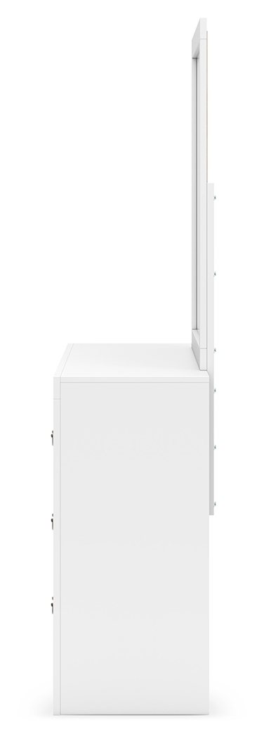 Binterglen - Dresser And Mirror - White - Image 7