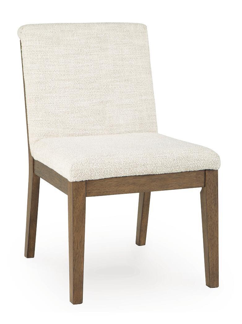 Marxmore - Dining Upholstered Side Chair (Set of 2) - Beige / Brown - Image 3