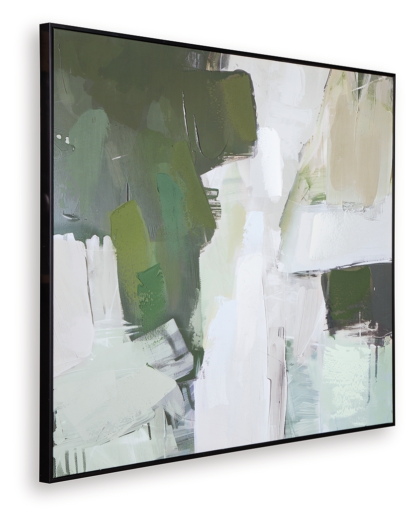 Vinick - Wall Art - Green / Gray / White - Image 3