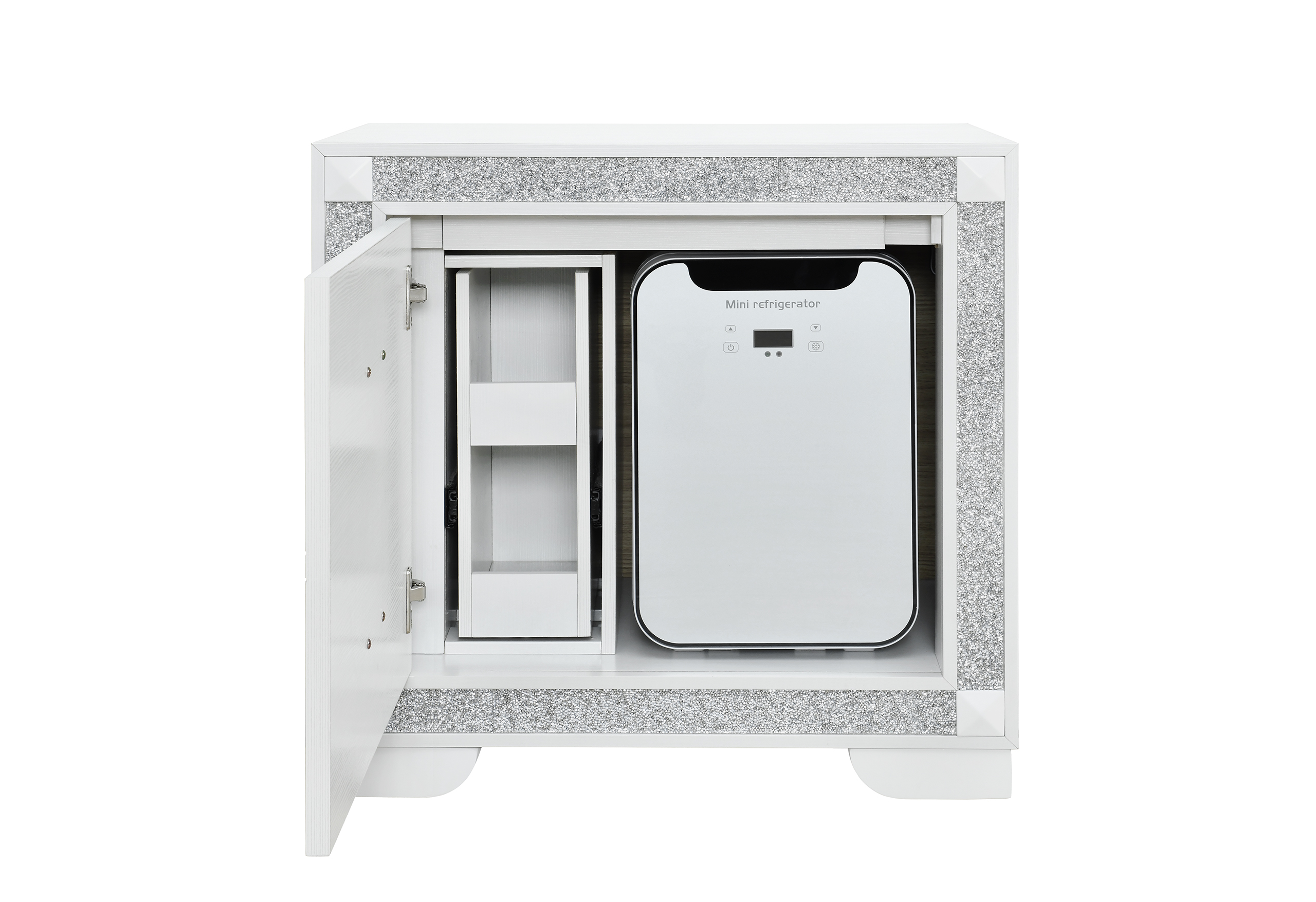 Soleil - Nightstand With Cooler And Speaker