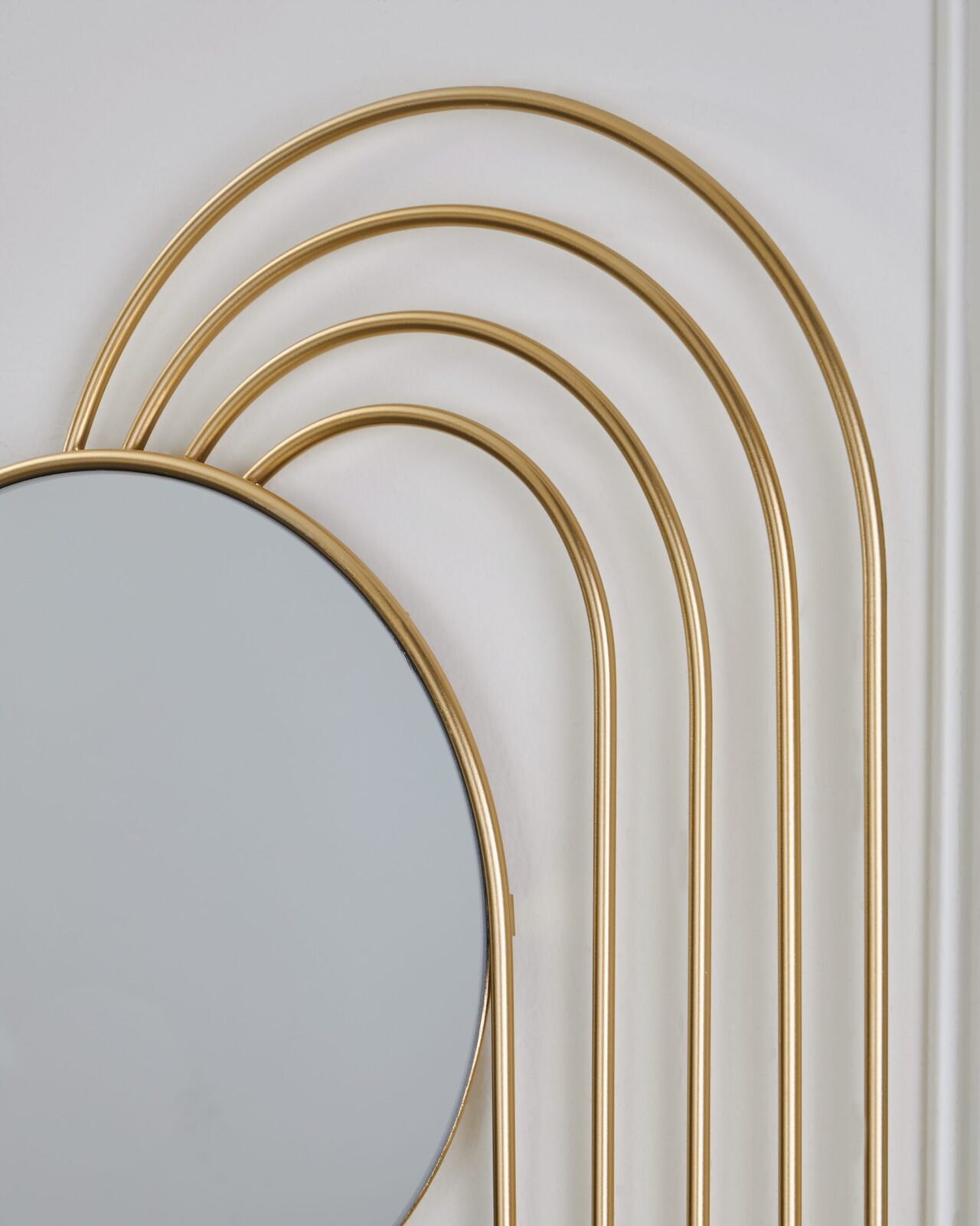 Warrenley - Accent Mirror - Gold Finish - Image 6