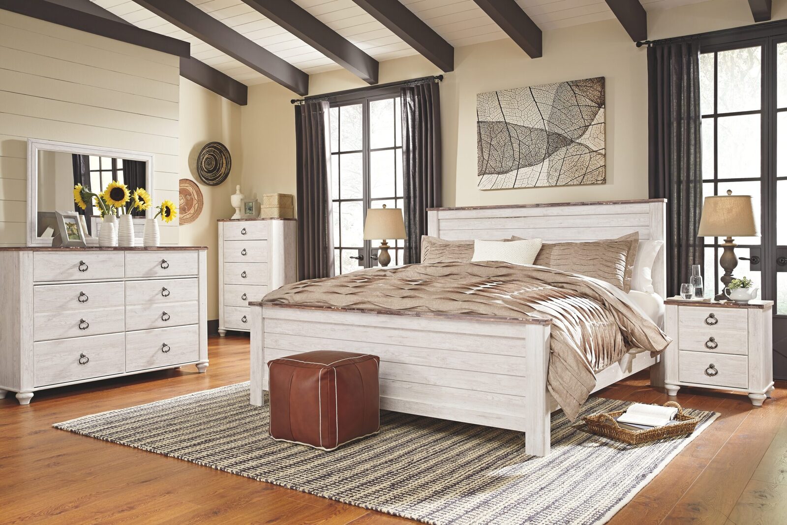 Willowton - Panel Bedroom Set - Image 7