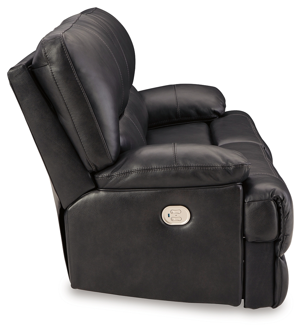 Mountainous - 2 Seat Power Reclining Sofa With Adj Headrest - Eclipse - Image 5