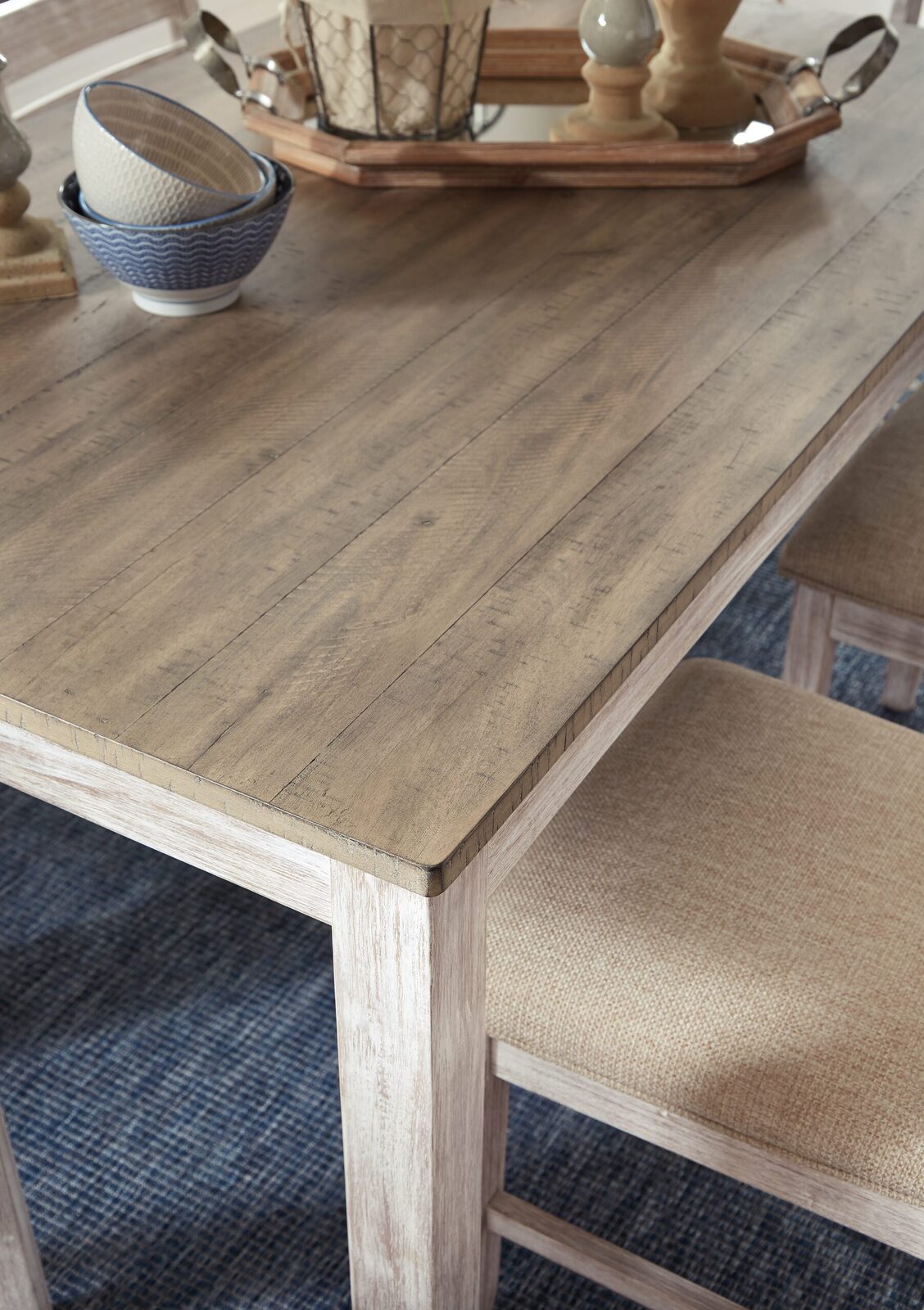 Skempton - RECT DRM Table w/Storage - White - Image 9