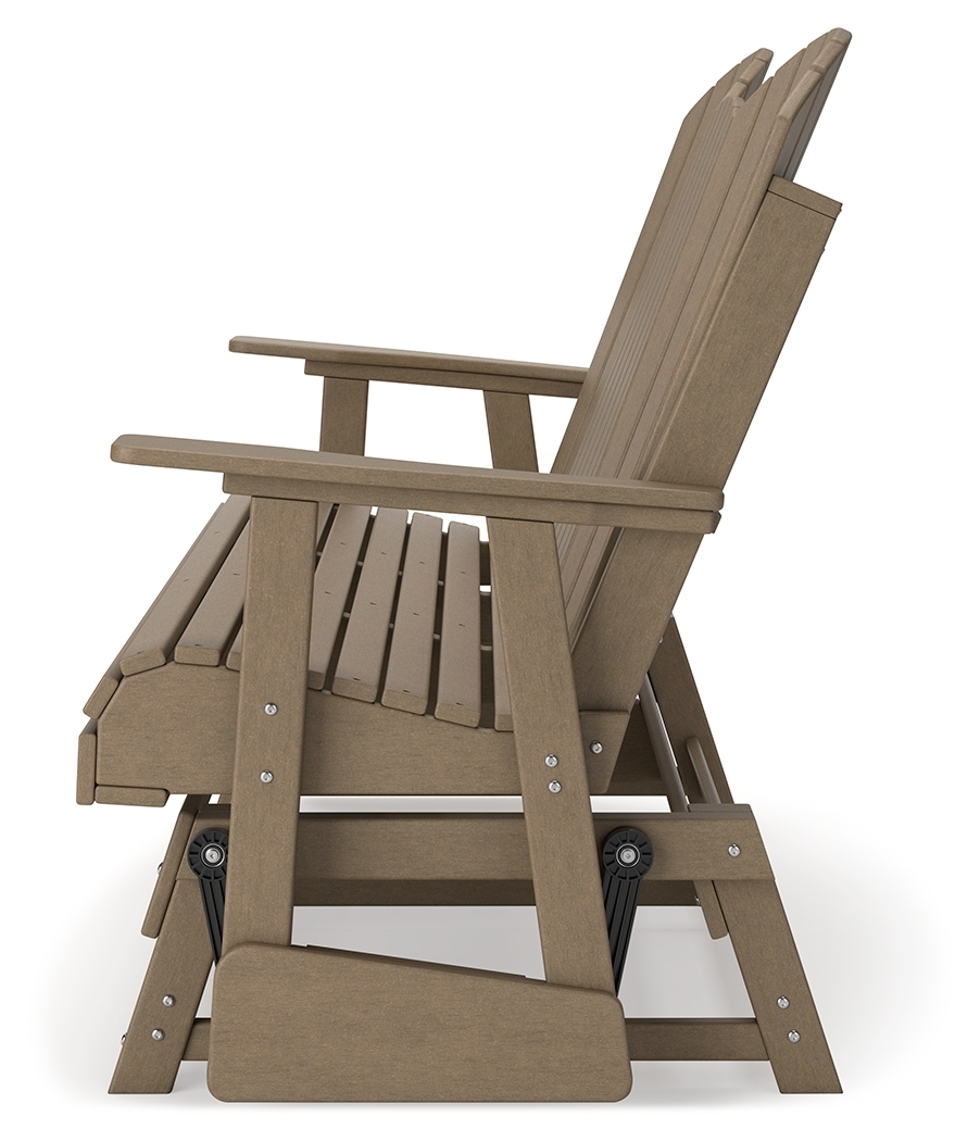Hyland Wave - Glider Loveseat - Image 16