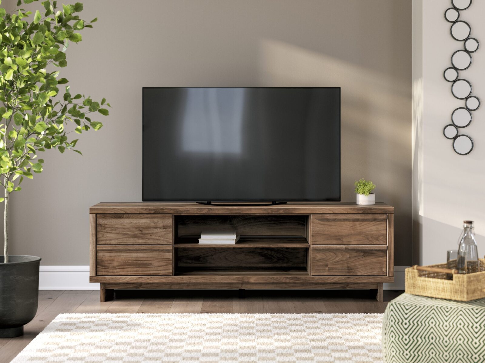 Zadilyn - TV Stand With Fireplace Option - Image 11