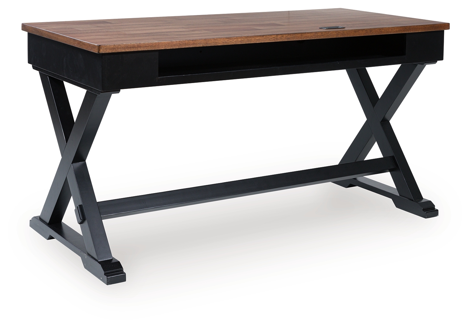 Wildenauer - Home Office Desk - Brown / Black - Image 5