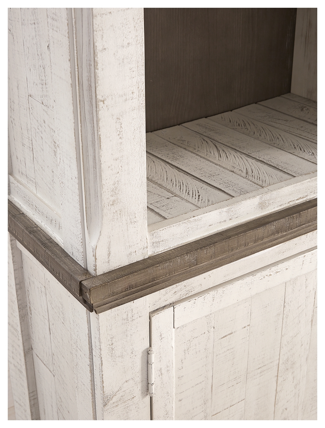 Havalance - Left Pier Cabinet - Brown / Beige - Image 5