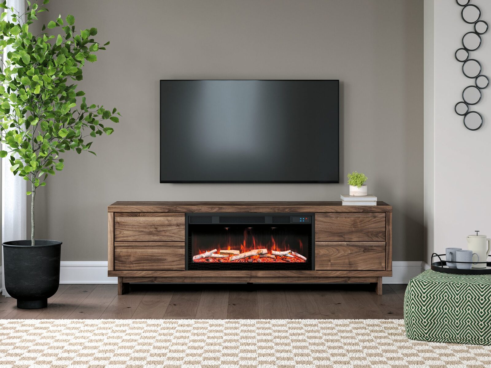 Zadilyn - TV Stand With Fireplace Option - Image 14