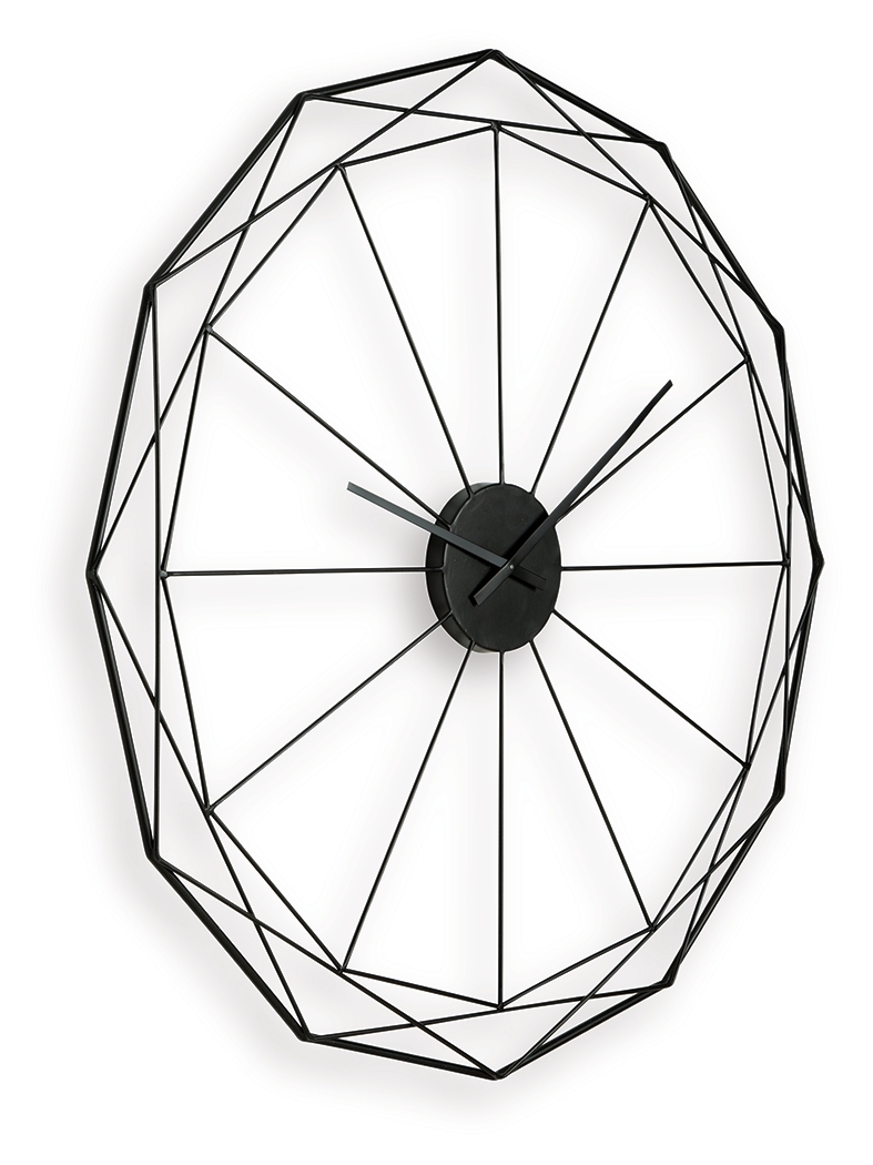 Arkthorne - Wall Clock - Black - Image 3