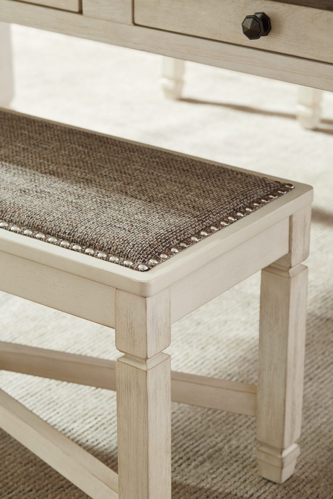 Bolanburg - Large UPH Dining Room Bench - Beige - Image 3
