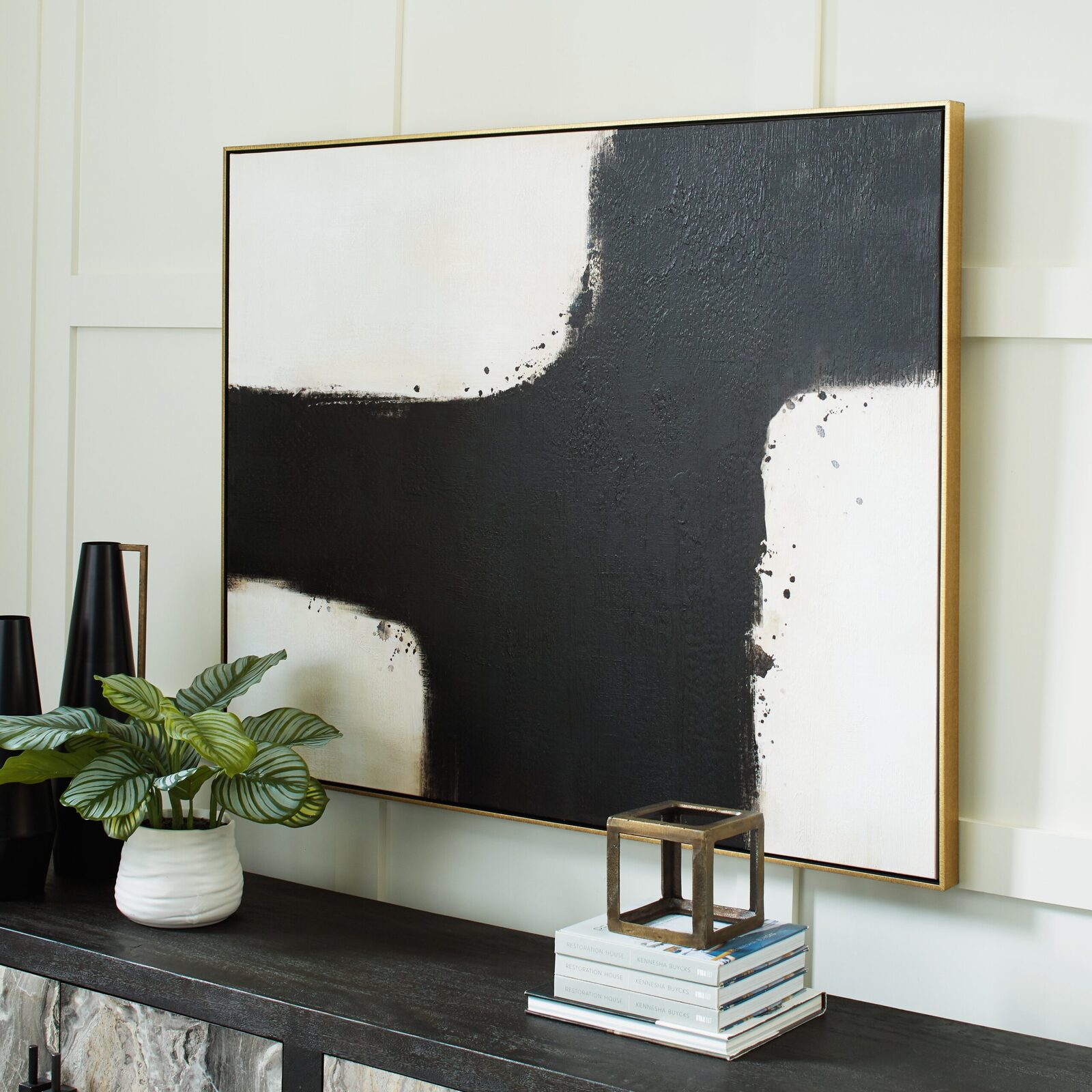 Reighlea - Wall Art - Black / White - Image 2