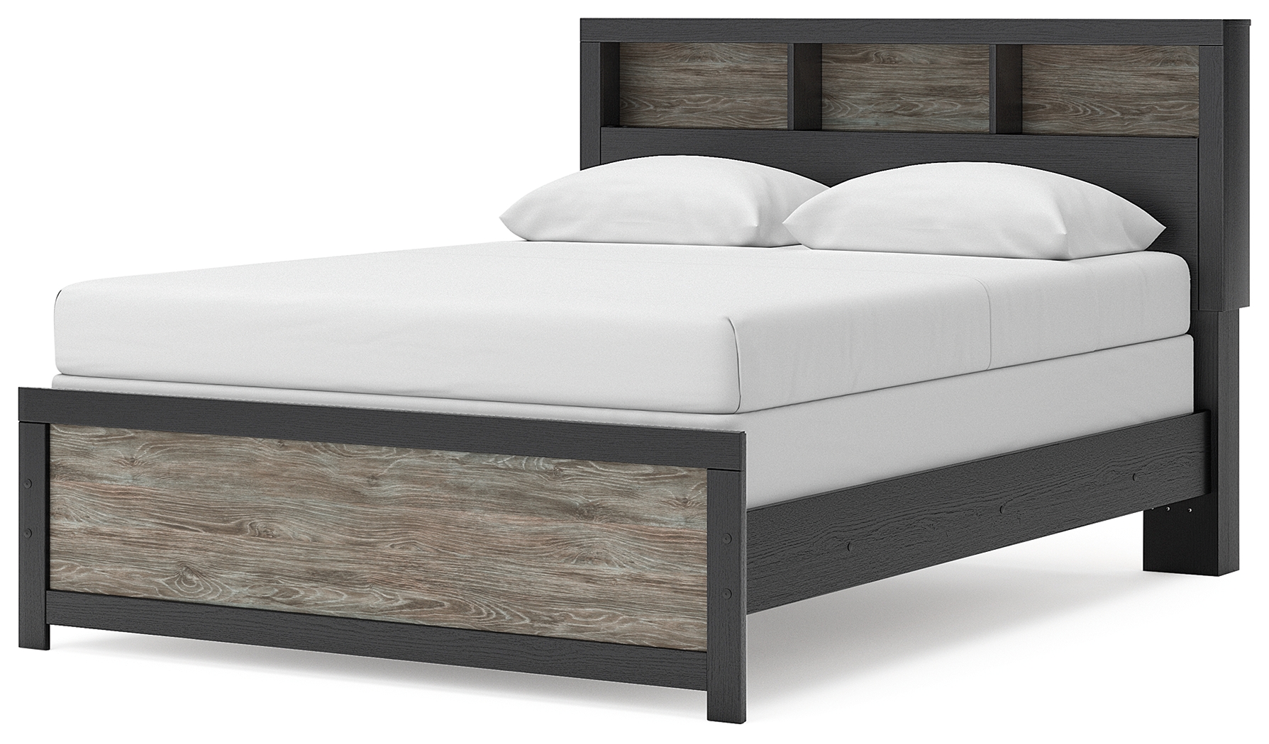 Broachmyn - Lighted Bookcase Panel Bed - Image 5