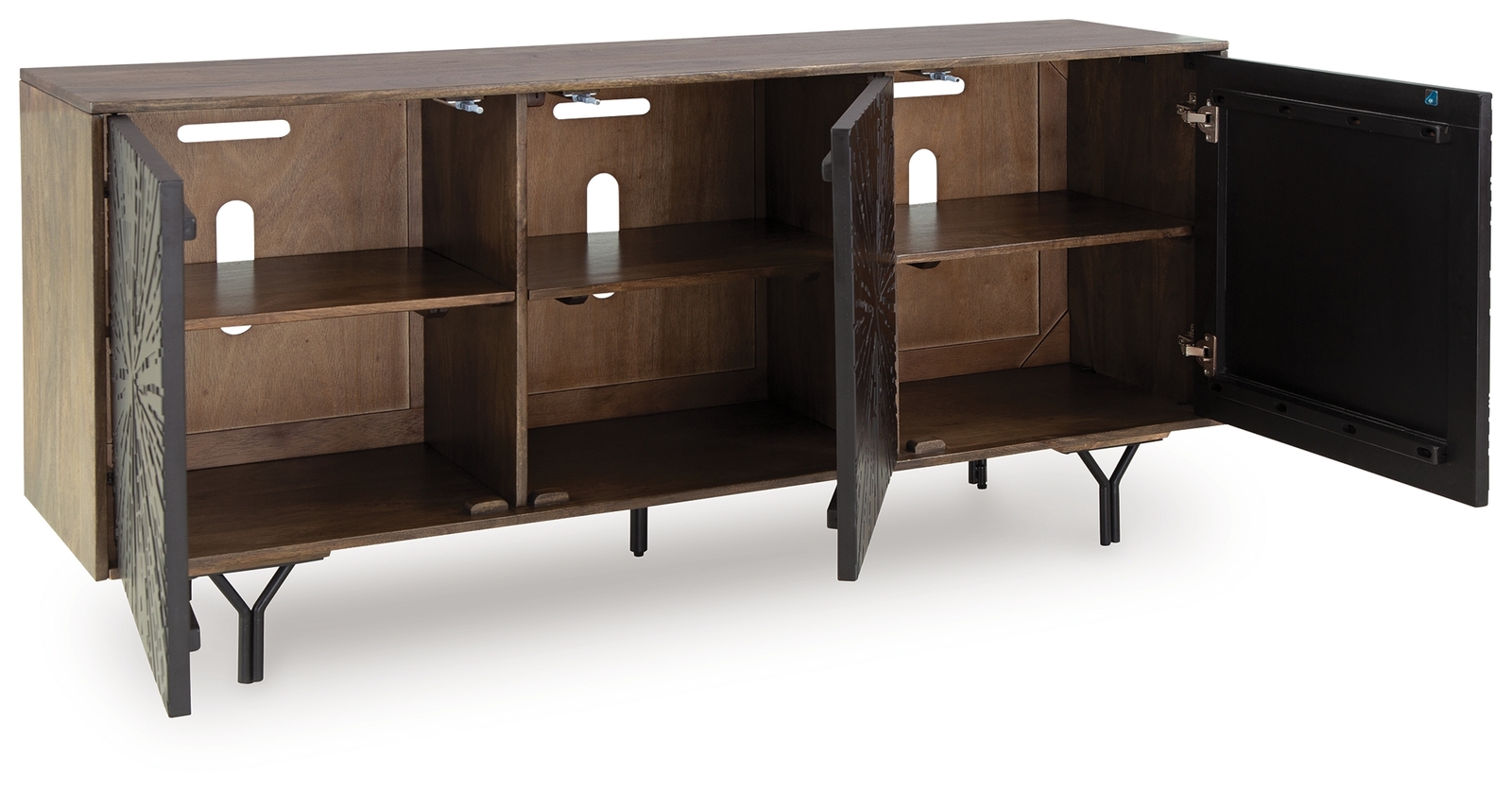 Lavinmont - Accent Cabinet - Multi Brown - Image 3