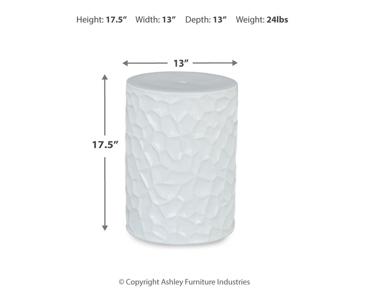 Jungrove - Stool - White - Image 4