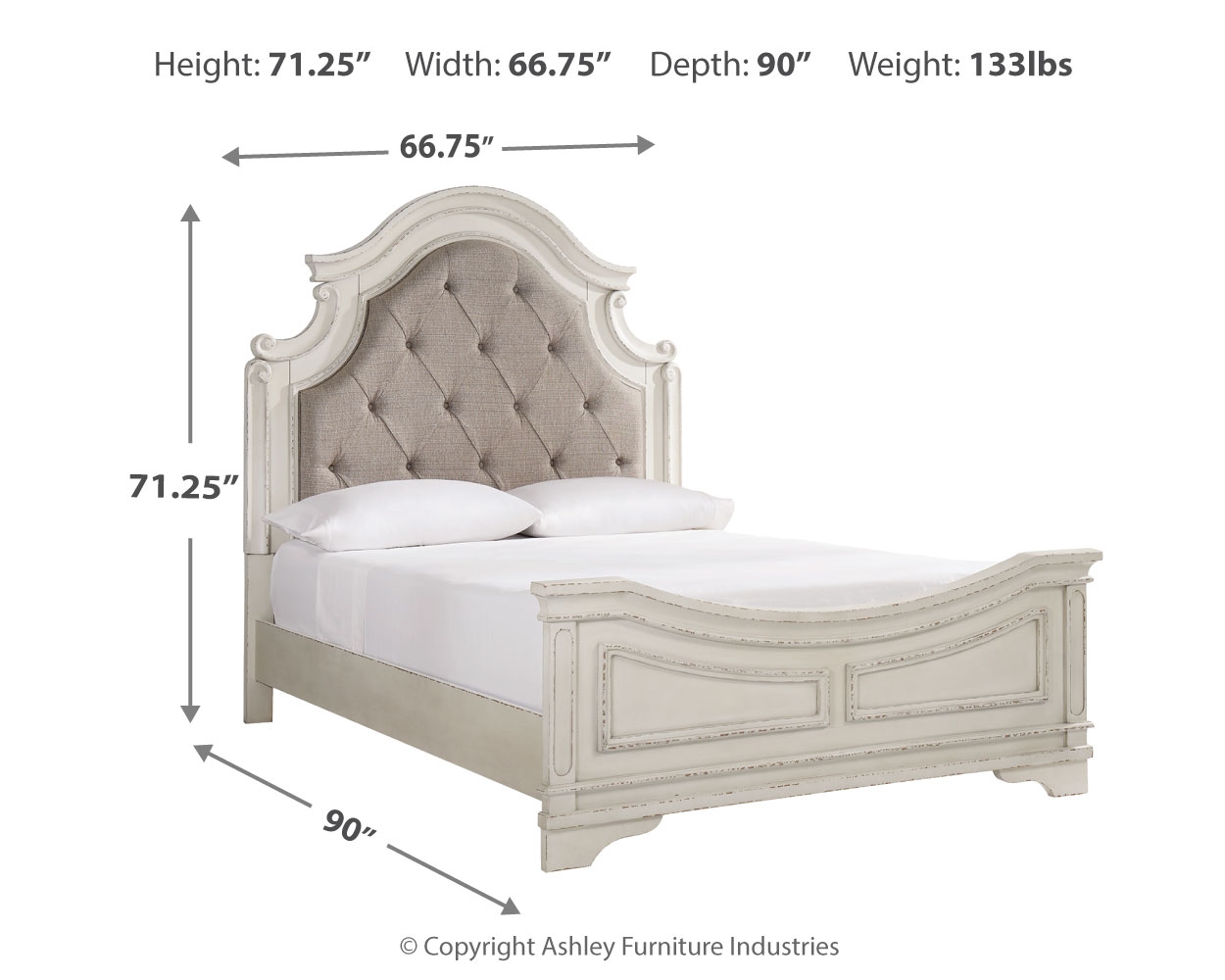 Realyn - Upholstered Panel Bed - Image 13