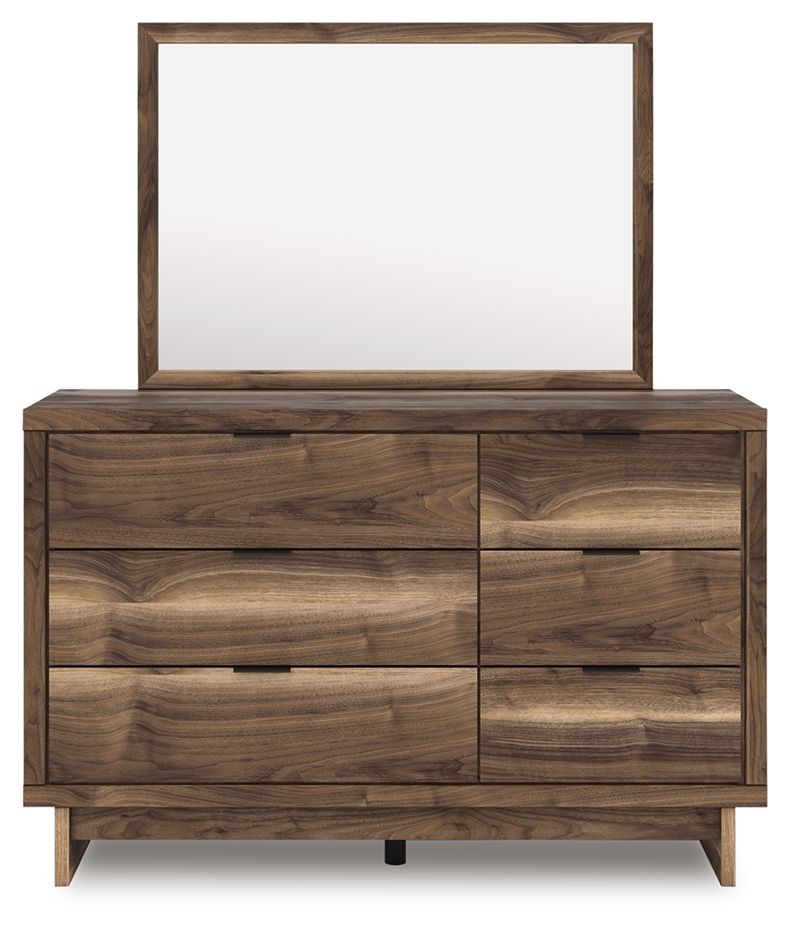 Chirason - Dresser And Mirror - Brown - Image 3