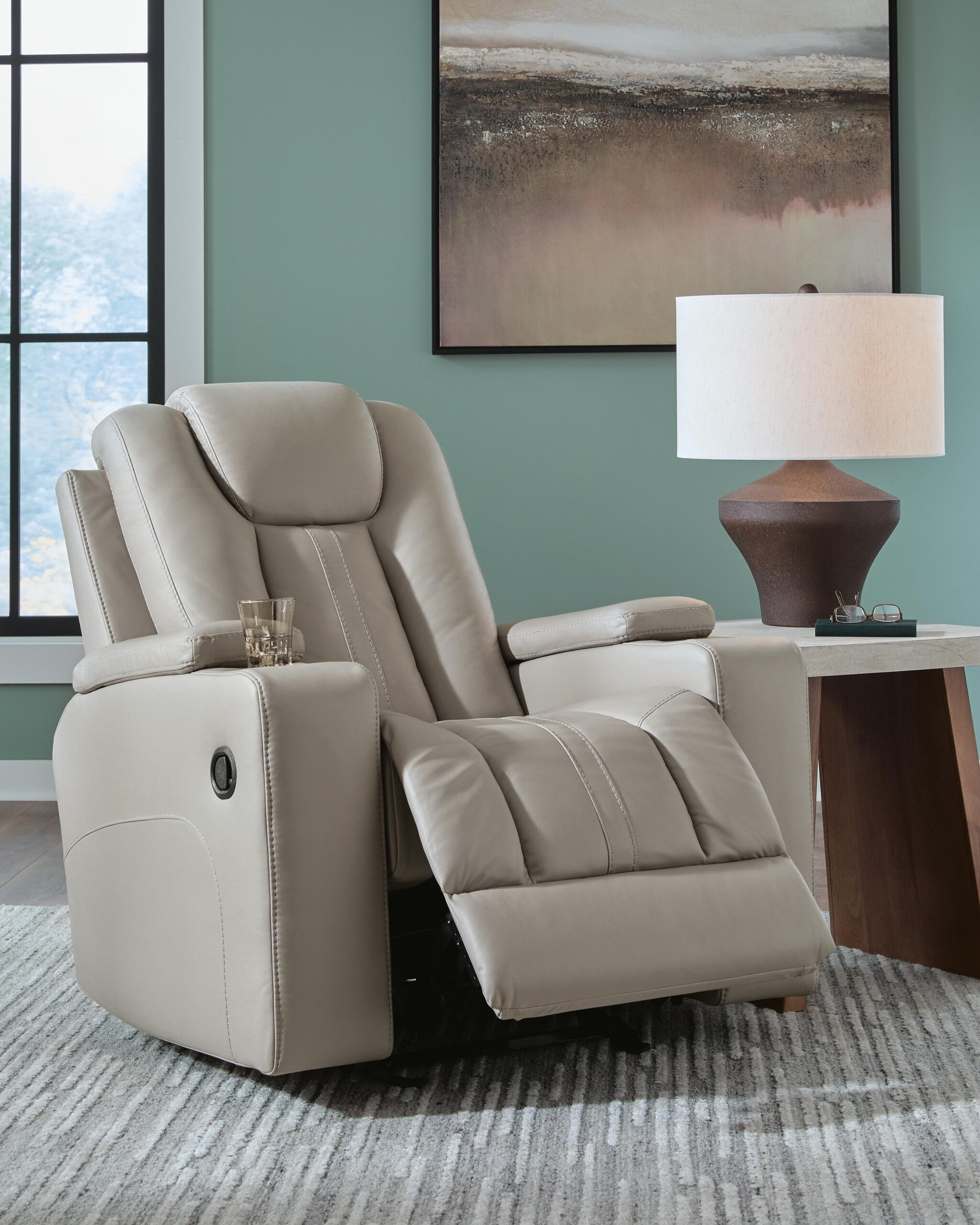 Elevate Edges - Glider Recliner - Coin - Image 8