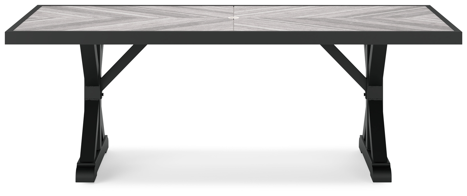 Beachcroft - Rect Dining Table W/Umb Opt - Image 6