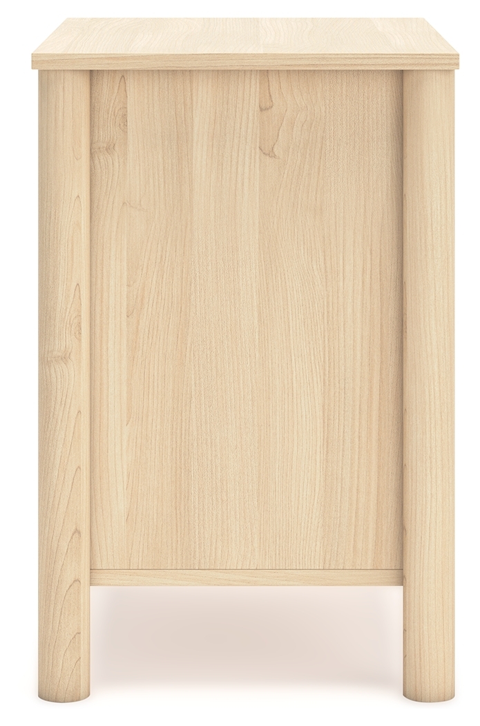 Cabinella - Two Drawer Night Stand - Tan - Image 8