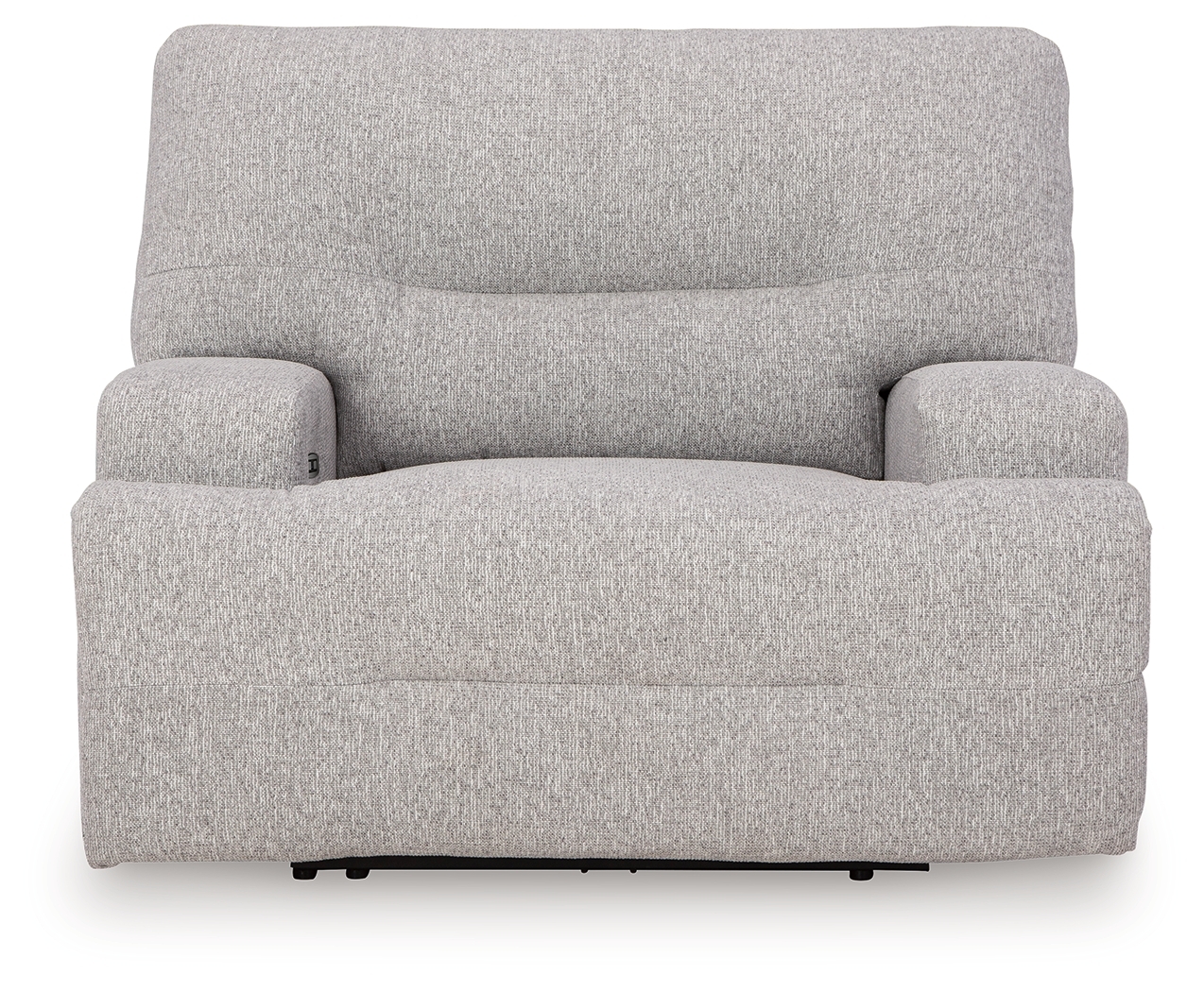 Acklen Place - 4 Pc. - 3-Piece Power Reclining Sectional Sofa With Raf Chaise, Wide Seat Power Recliner - Pewter - Image 7