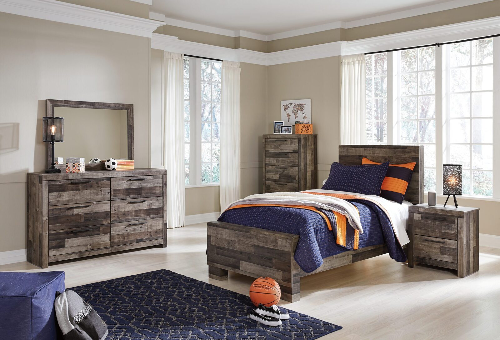 Derekson - Panel Bed - Image 45