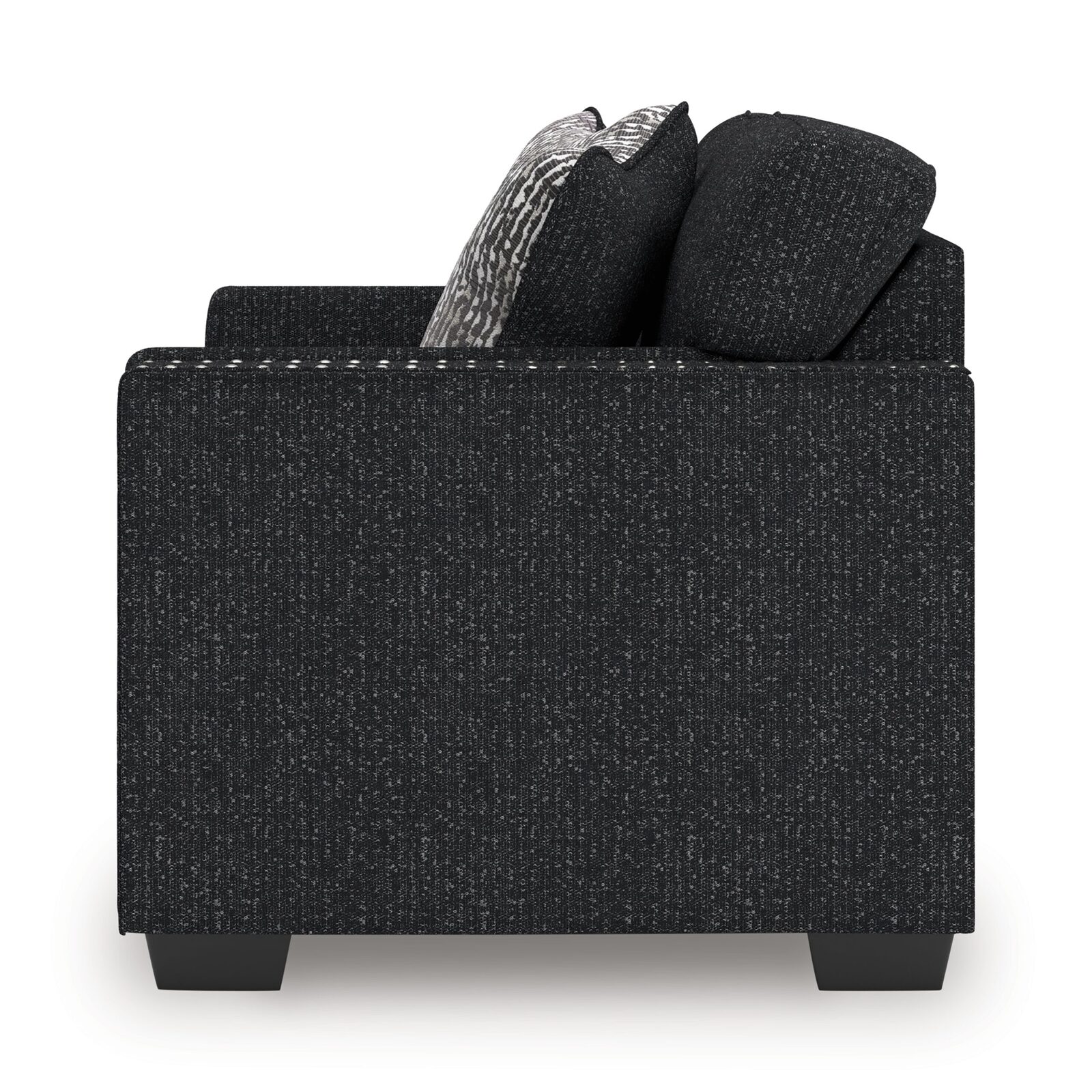 Jasmine Peaks - Loveseat - Coal - Image 7