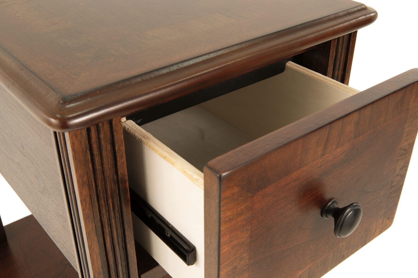 Breegin - Chair Side End Table - Removable Tray - Brown - Image 11