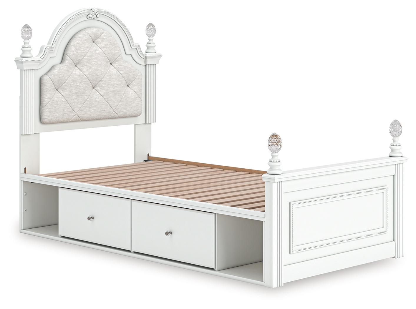 Kozlani - Upholstered Panel Storage Bed - Image 5