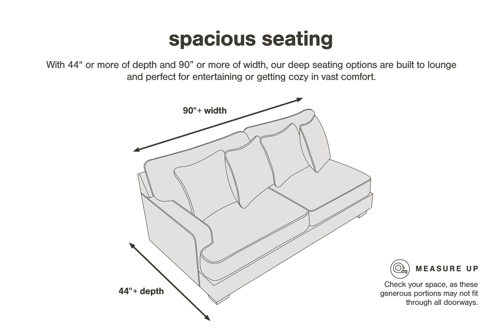 Gardiner - Sofa Chaise - Pewter - Image 9